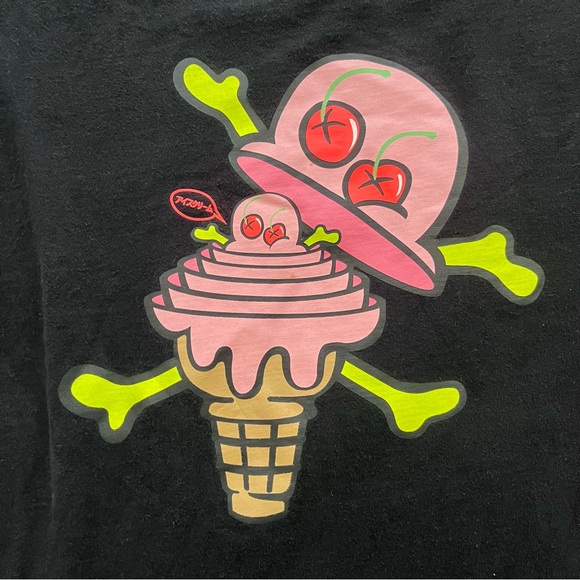 ICECREAM BBC Nesting Tee FW21 Size M Mens Preowned Great Condition Black - Picture 2 of 7